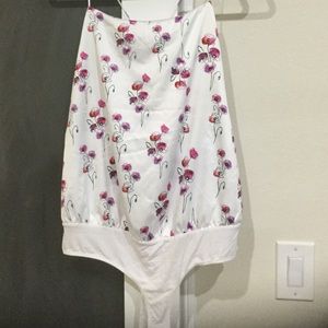 Bebe flower print Bodysuit